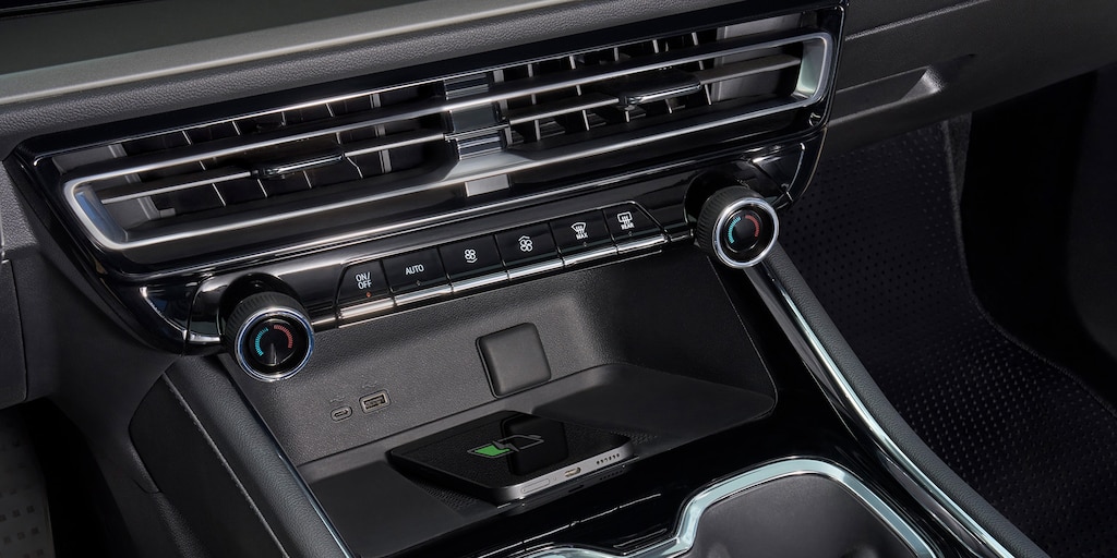 Nuevo diseño de consola central para tu Chevrolet Traverse 2024, camioneta familiar 8 pasajeros, motor Turbo 2.5L